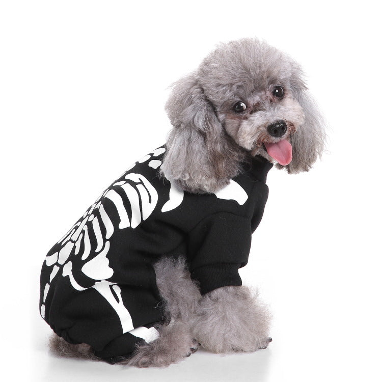 Dog Halloween costume with funny costumes