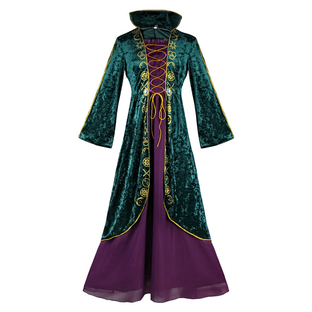 Halloween medieval cosplay stage performance costume