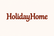 HolidayHome Wordmark Logo